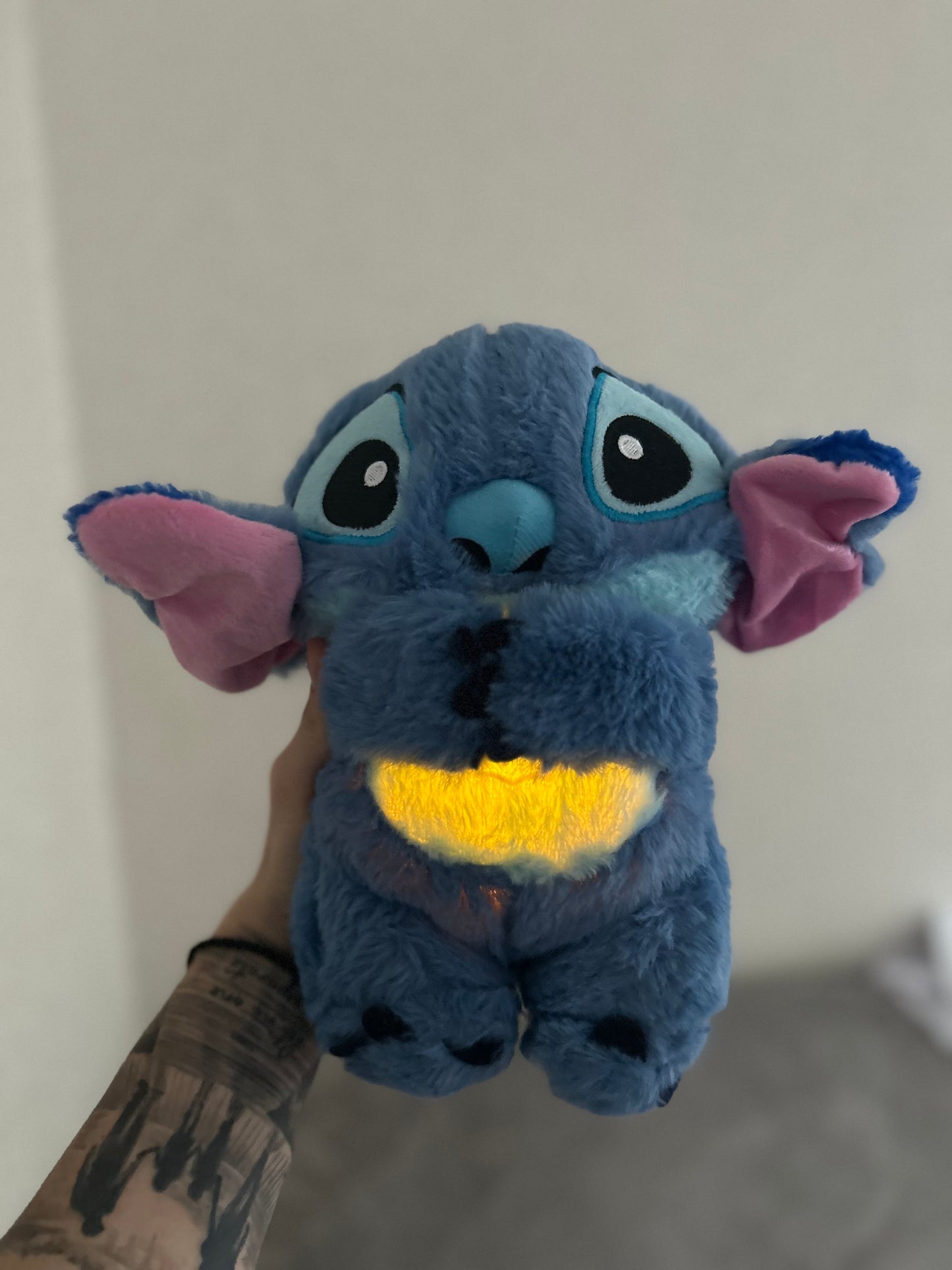 Stitch interactiv care respira