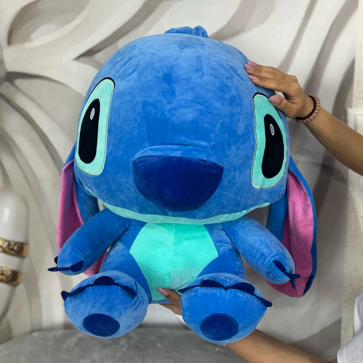 Jucarie plus Stitch Albastru/Roz