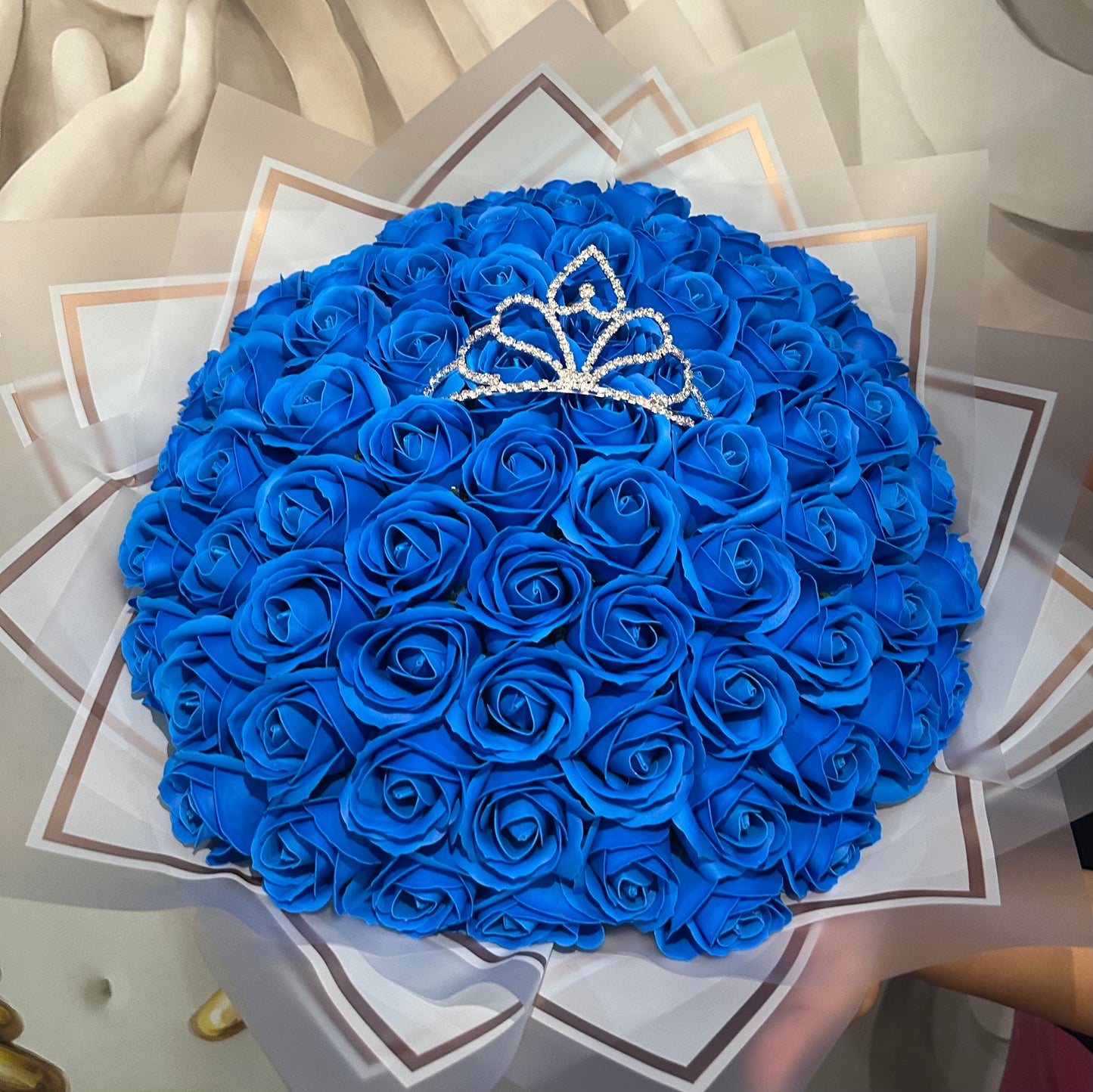 Buchet 75 Trandafiri Clasici
