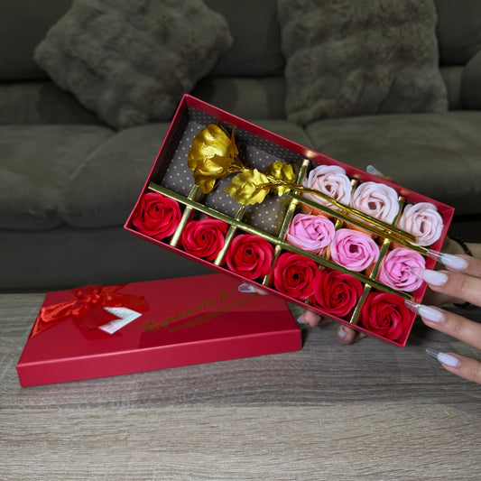 Golden Rose Box