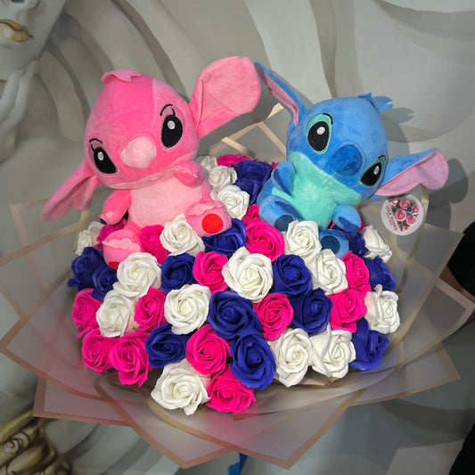Buchet 51 Trandafiri Stitch&Angela XXL