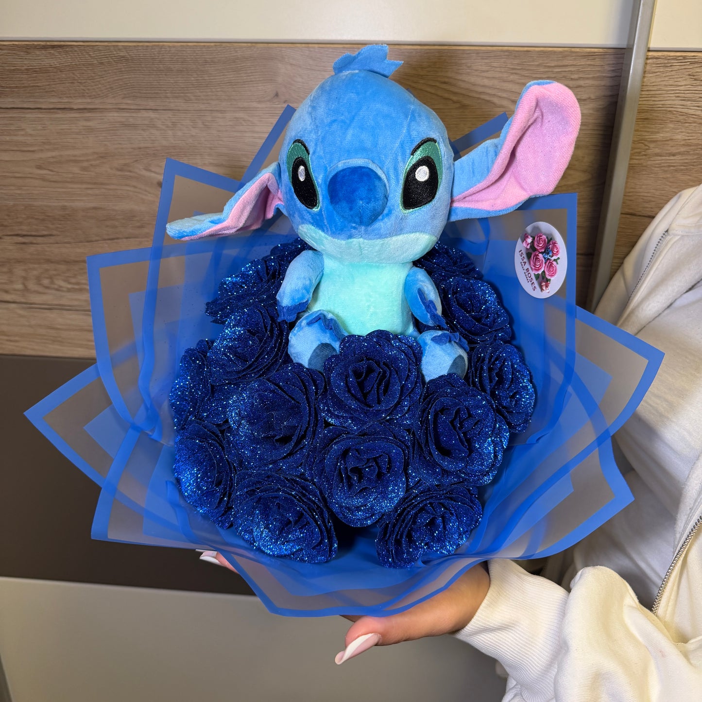 Baby Glitter + Stitch mediu