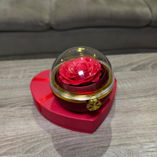 Glob Eternal Love Rotativ + Inel cadou