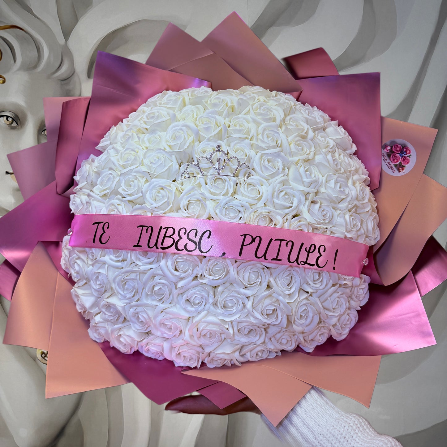 Buchet 101 trandafiri clasici