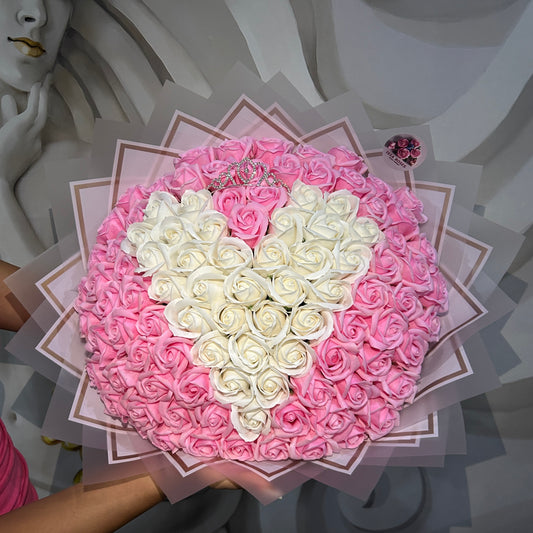 Buchet 101 Trandafiri Inima