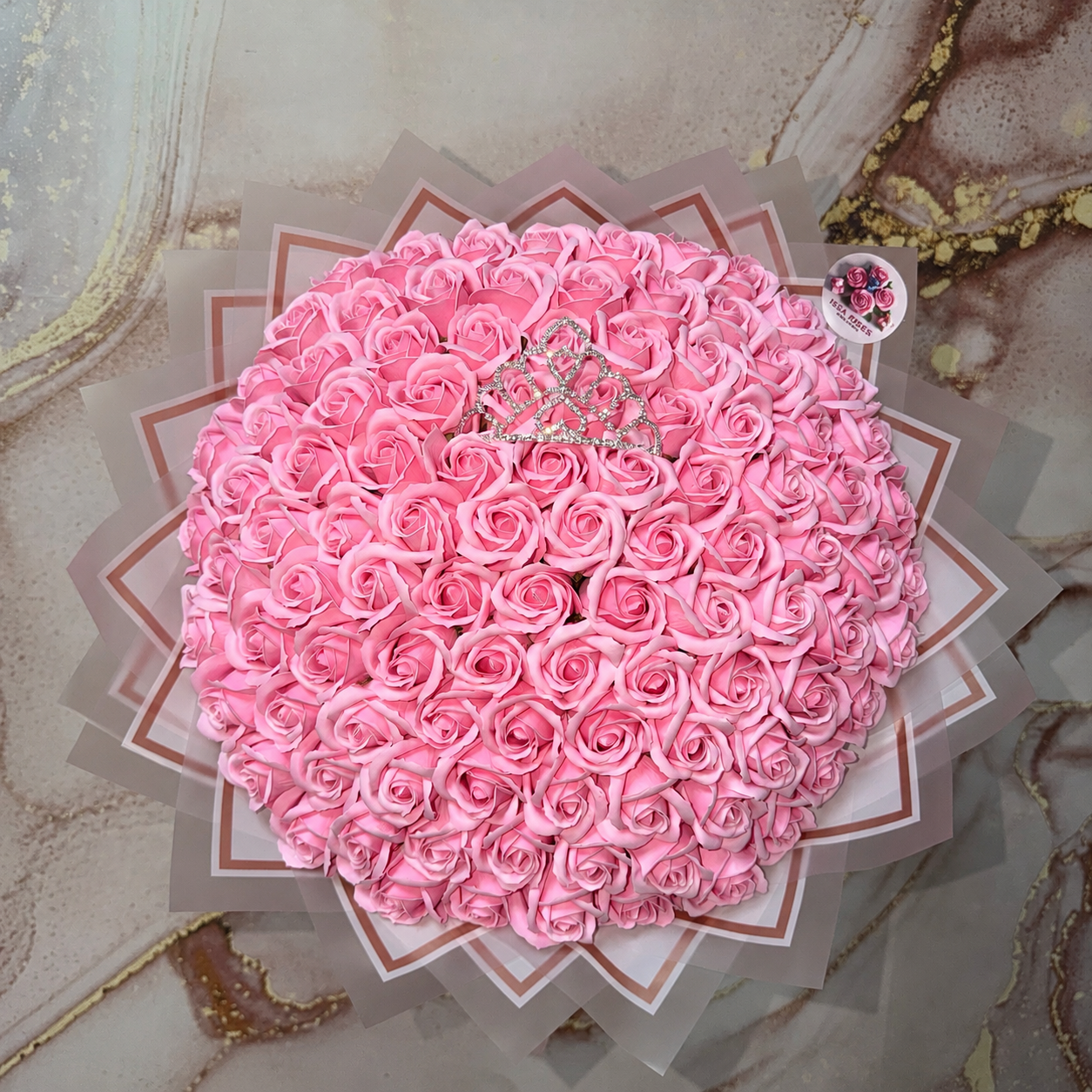 Buchet 101 trandafiri clasici